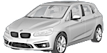 BMW F45 P16A4 Fault Code